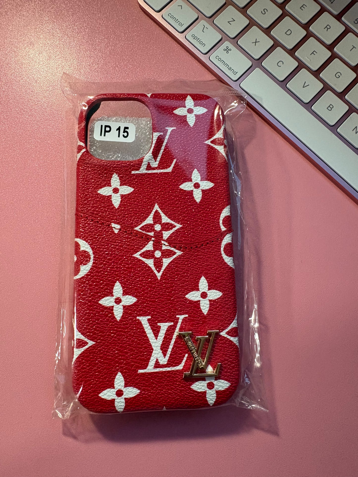 Red iPhone 15
