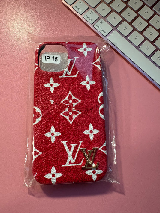Red iPhone 15